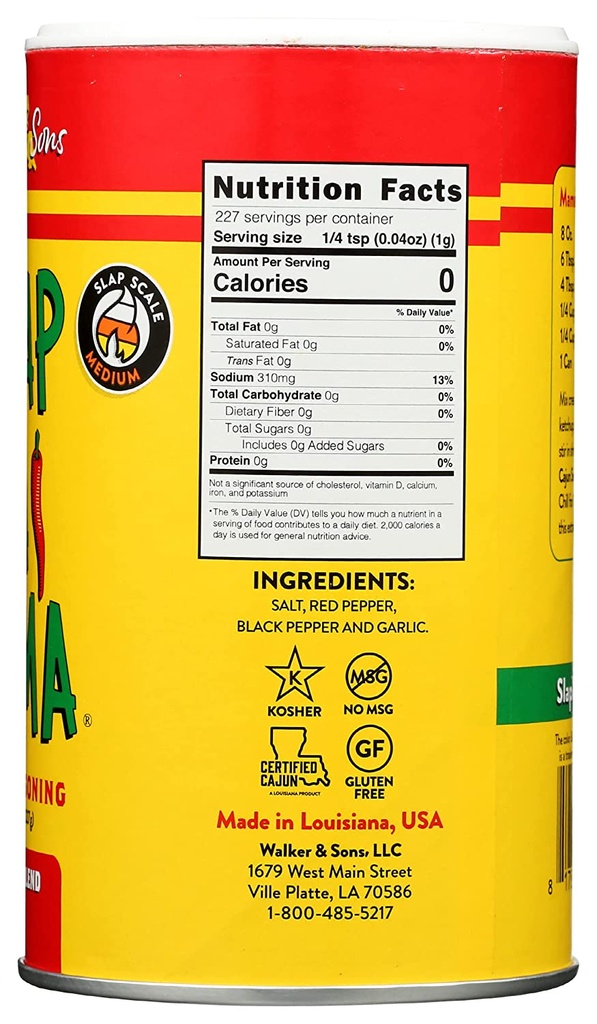 Slap Ya Mama Original Cajun Blend 227g