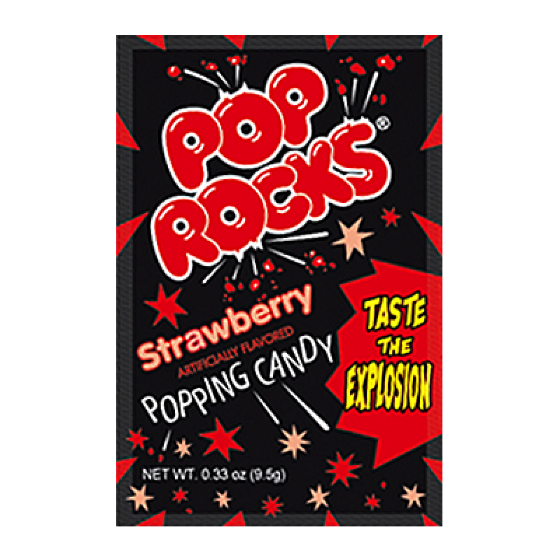 Pop Rocks Strawberry 9,5g