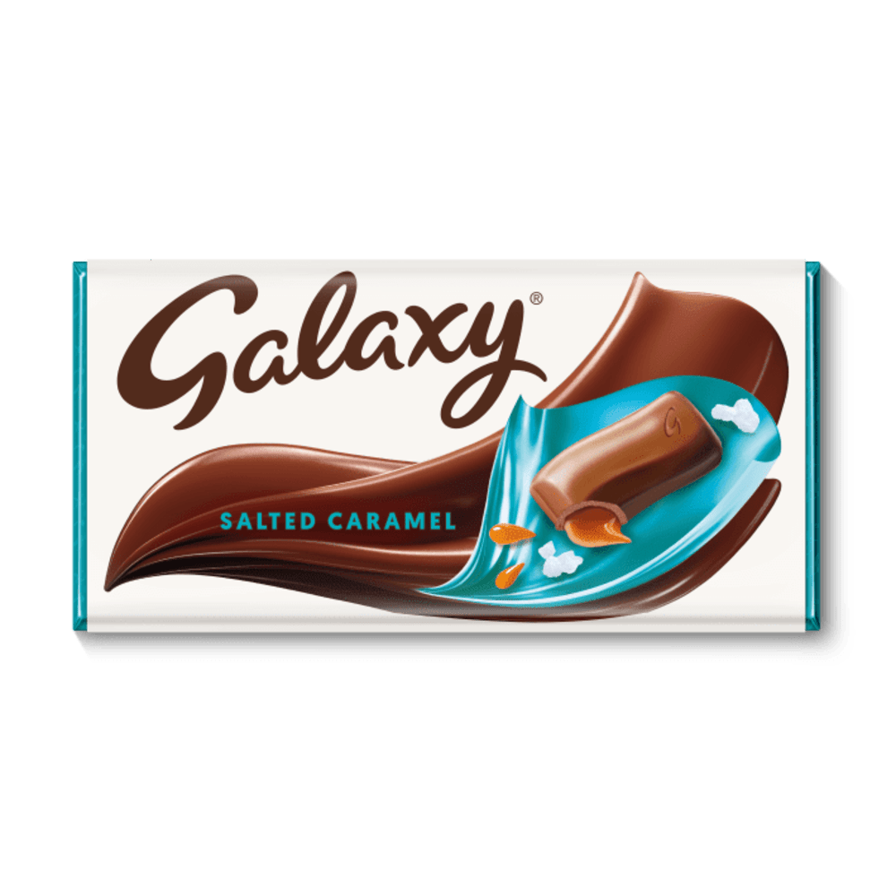 Galaxy Salted Caramel Chocolate 135g