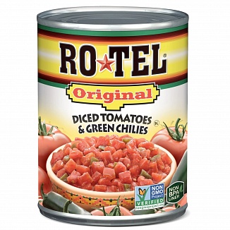 RoTel Diced Tomatoes & Green Chilies Original 283g