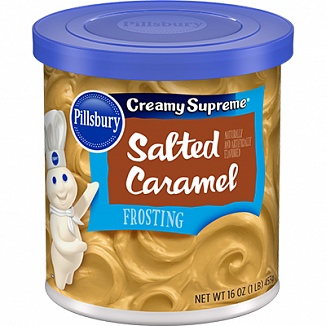 Pillsbury Creamy Supreme Frosting Salted Caramel 453g