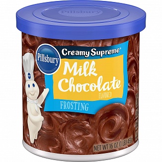 Pillsbury Creamy Supreme Frosting Milk Chocolate 453g