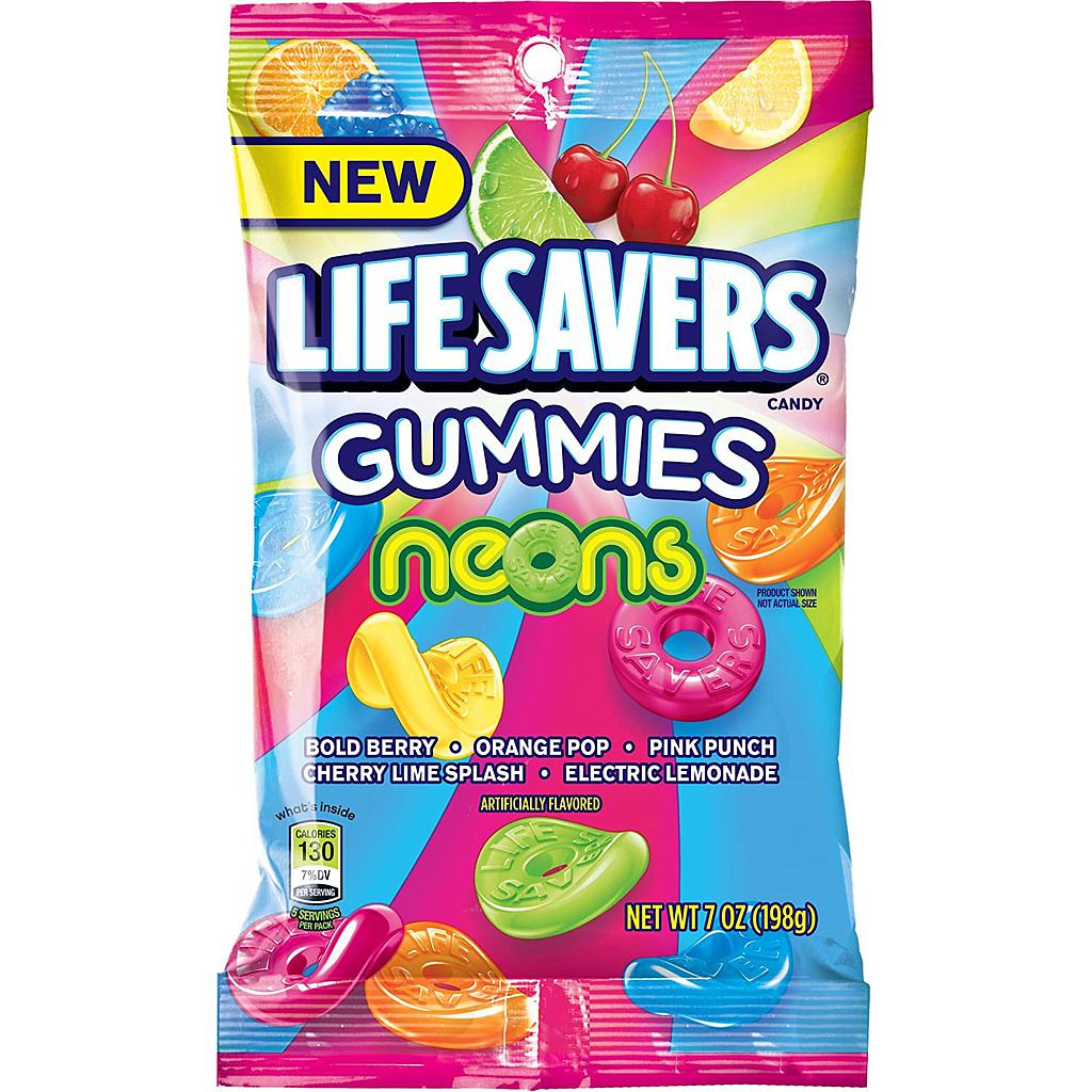 Lifesavers - Gummies NEONS 198g
