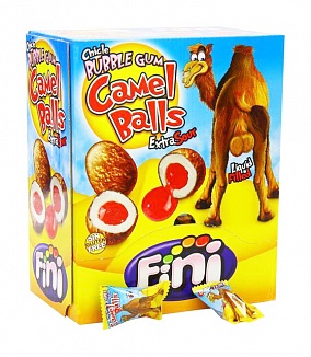Fini Bubble Gum Camel Balls 5g