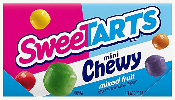 Mini Chewy SweeTARTS 106g
