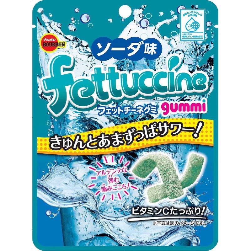 Fettuccine Gummy Soda 50g