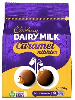 Cadbury Dairy Milk Caramel Nibbles 100g