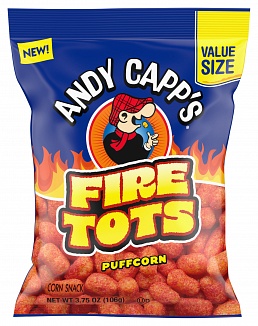 Andy Capp's Fire Tots Puffcorn 106g