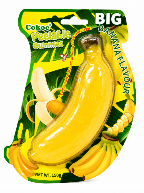 Cokoc Peeling Gummy Big Banana 150g