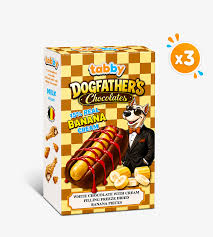 Tabby Dogs Fathers Hotdog Banana 40g