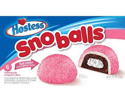 Hostess Snowballs Pink 298g 