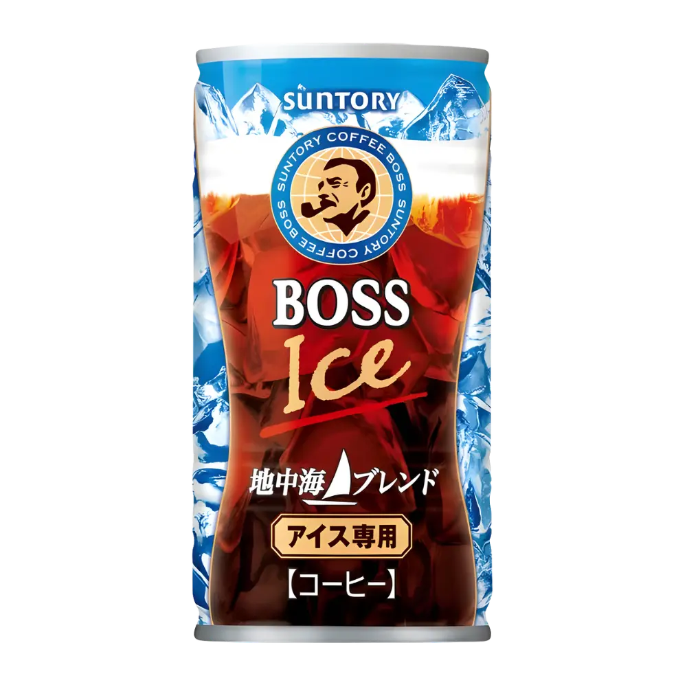 Suntory Boss Mediterraneanblend-Crisp Roast Iceed 185ml