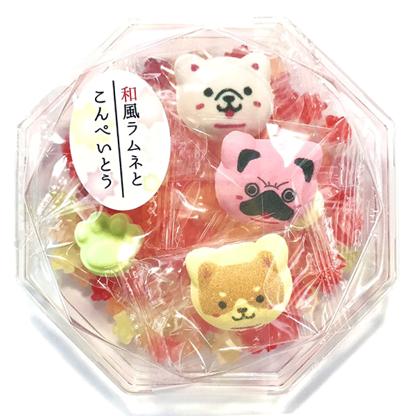 Ageo Kyoto Hand Made Ramune & Konpeito (Dog) 71g