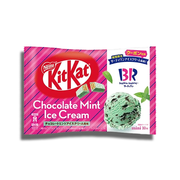KitKat Chocolate Mint Baskin Robbins Ice Cream (Japan) 105g