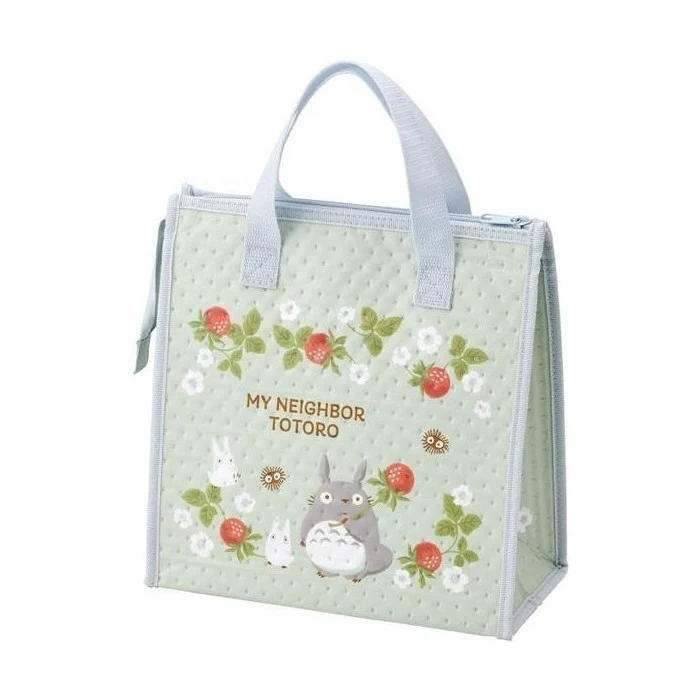 Skater My Neighbor Totoro Non-Woven Insulated Lunch Bag - Raspberry Collection