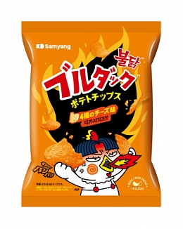 Samyang Buldak Potato Crisps Quattro Cheese 55g