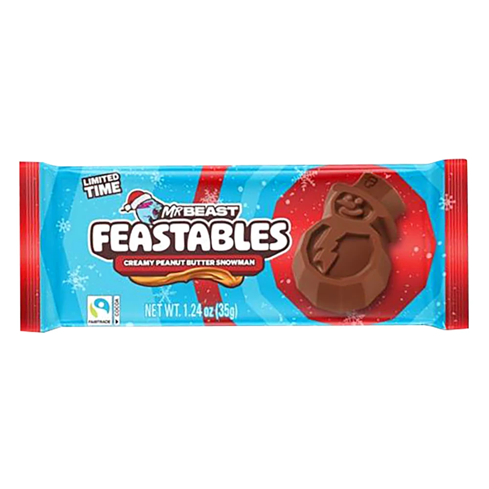 MrBeast Creamy Peanut Butter SnowMan 35g