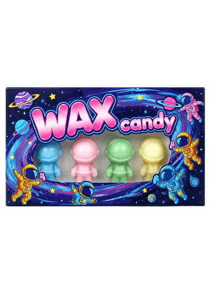 Nubbee Astronauts Wax Candy 24g
