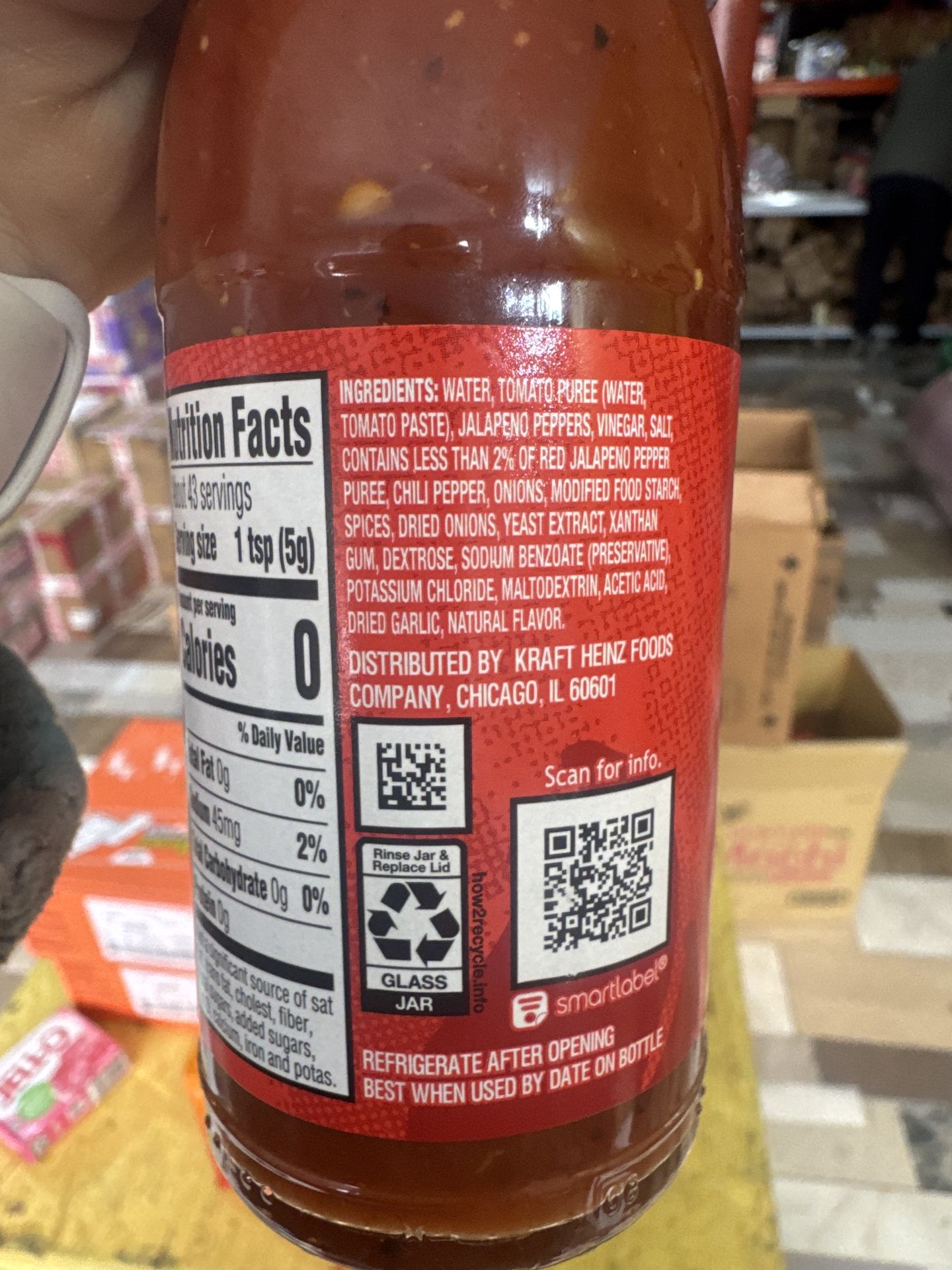 Taco Bell Fire Sauce 212g