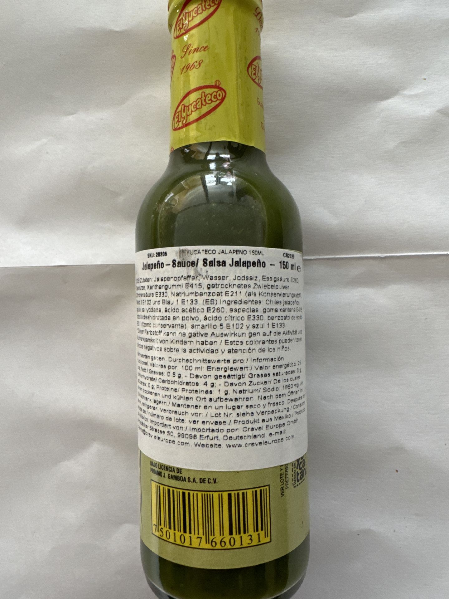 Yucateco Jalapeno 150ml