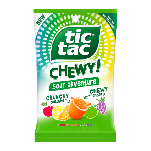 TicTac Chewy Sour Adventure 80g