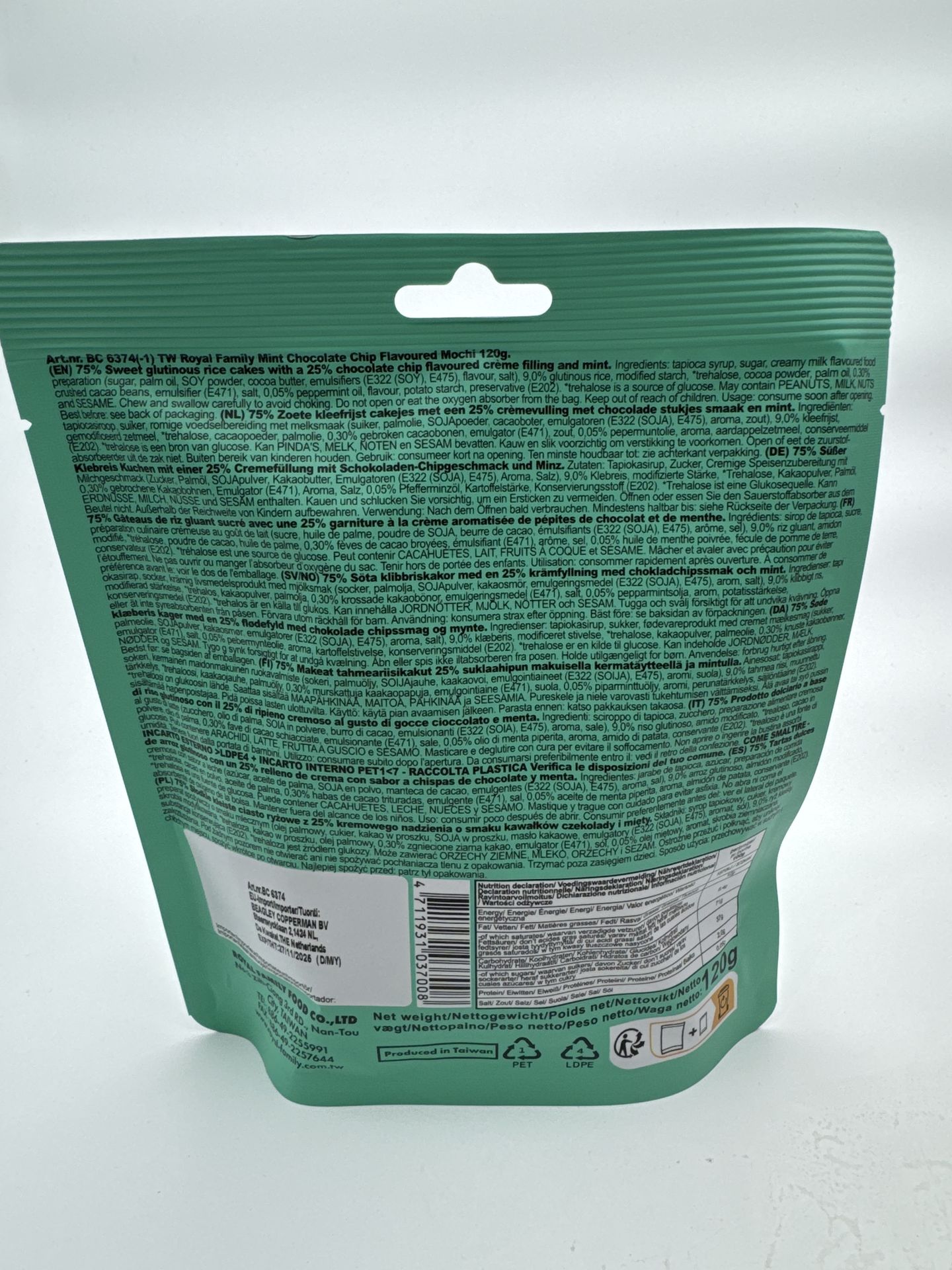 Royal Family - Mochi Mint Chocolate Chip 120g