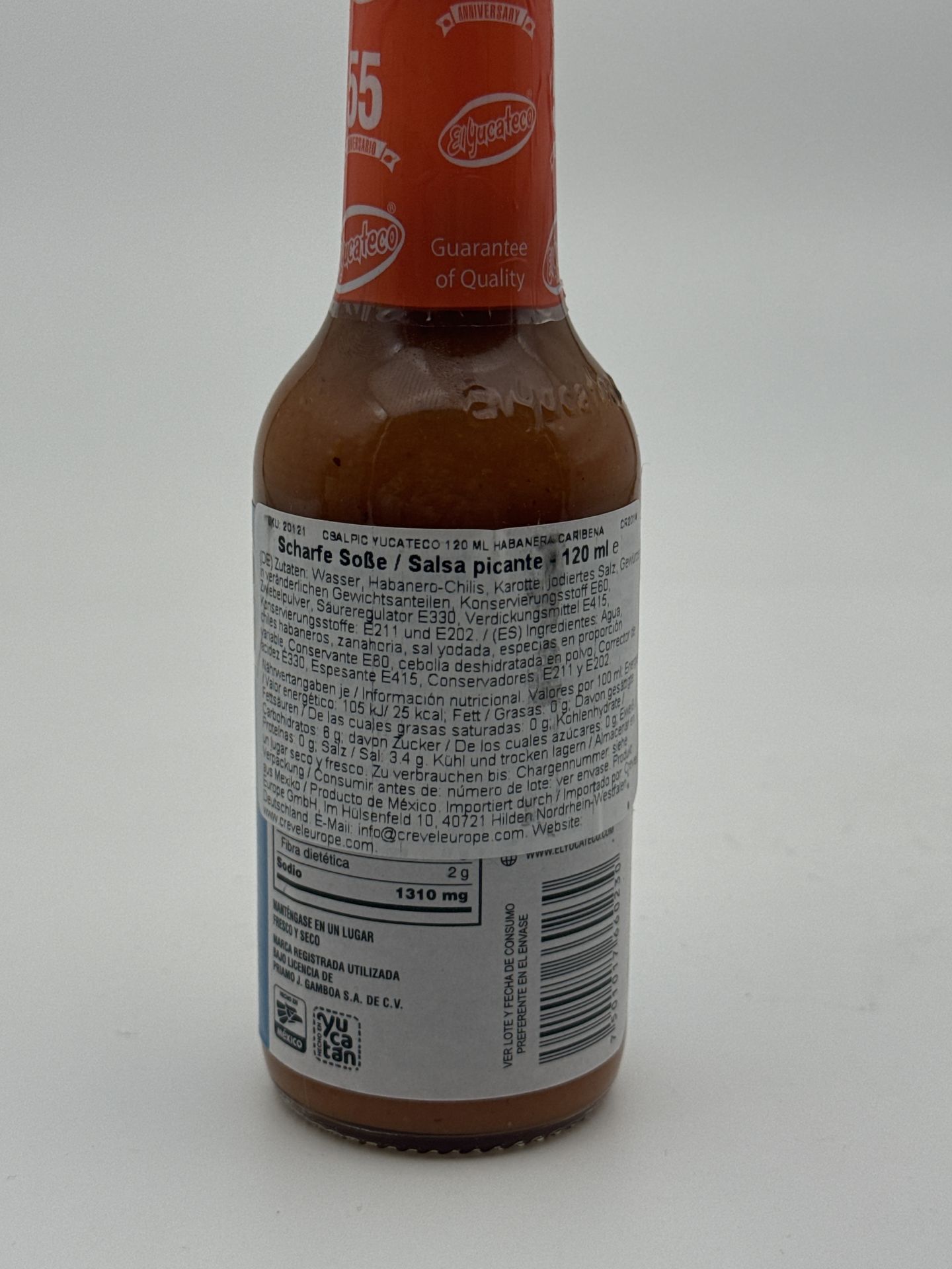 Yucateco Habanera Caribena 120ml