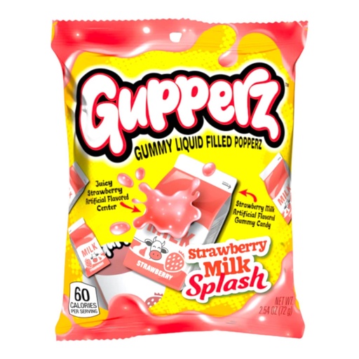 Gupperz Strawberry Milk Splash 72g