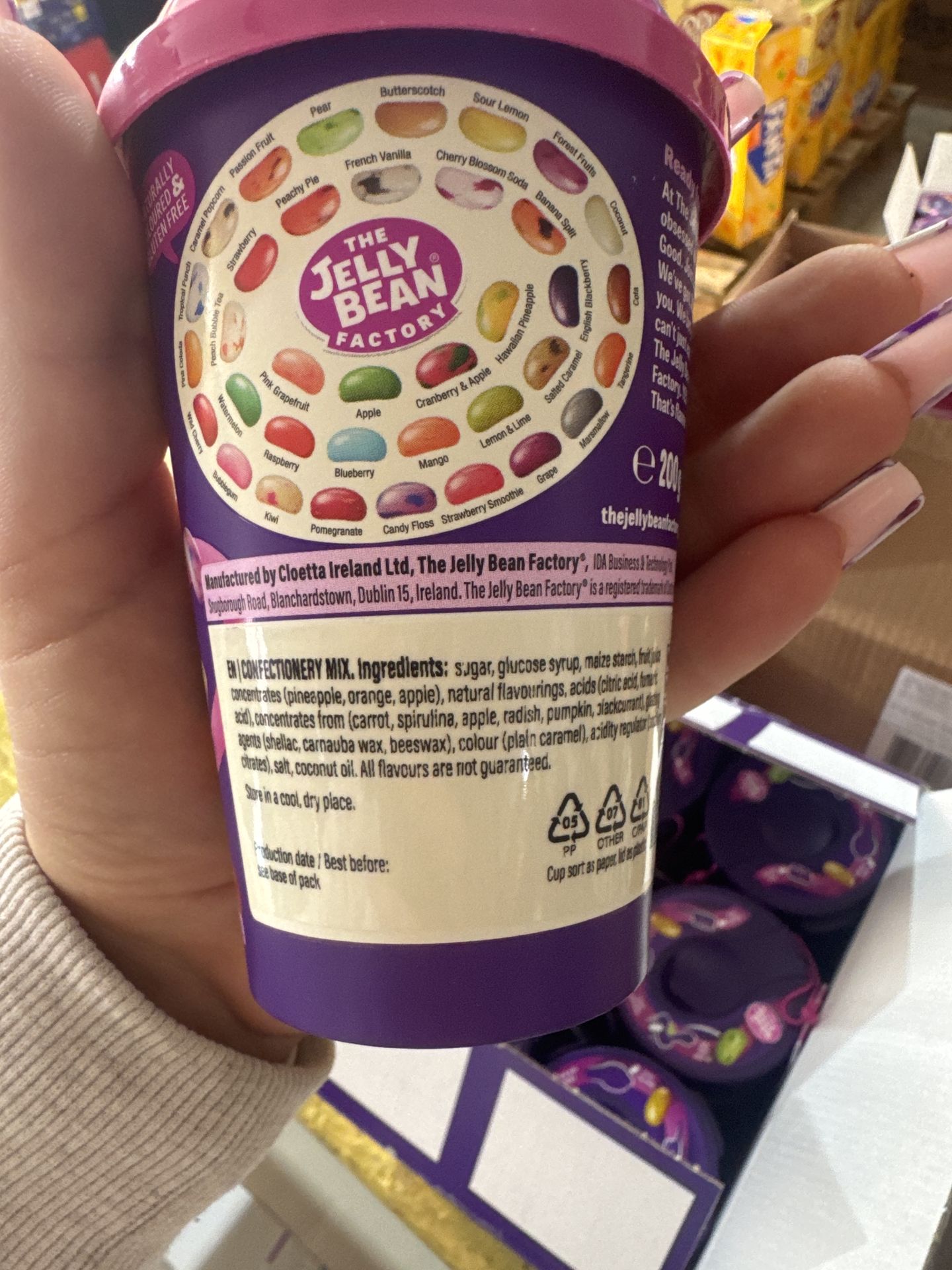 The Jelly Bean Factory 36 Flavours Cup 200g