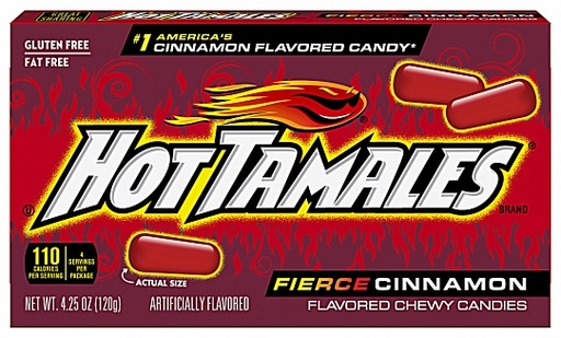 Hot Tamales Fierce Cinnamon  120g