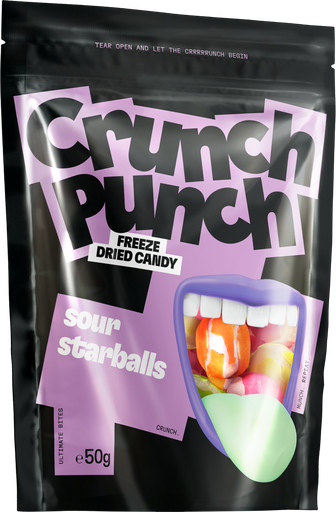 Crunch Punch Sour Starballs 50 g