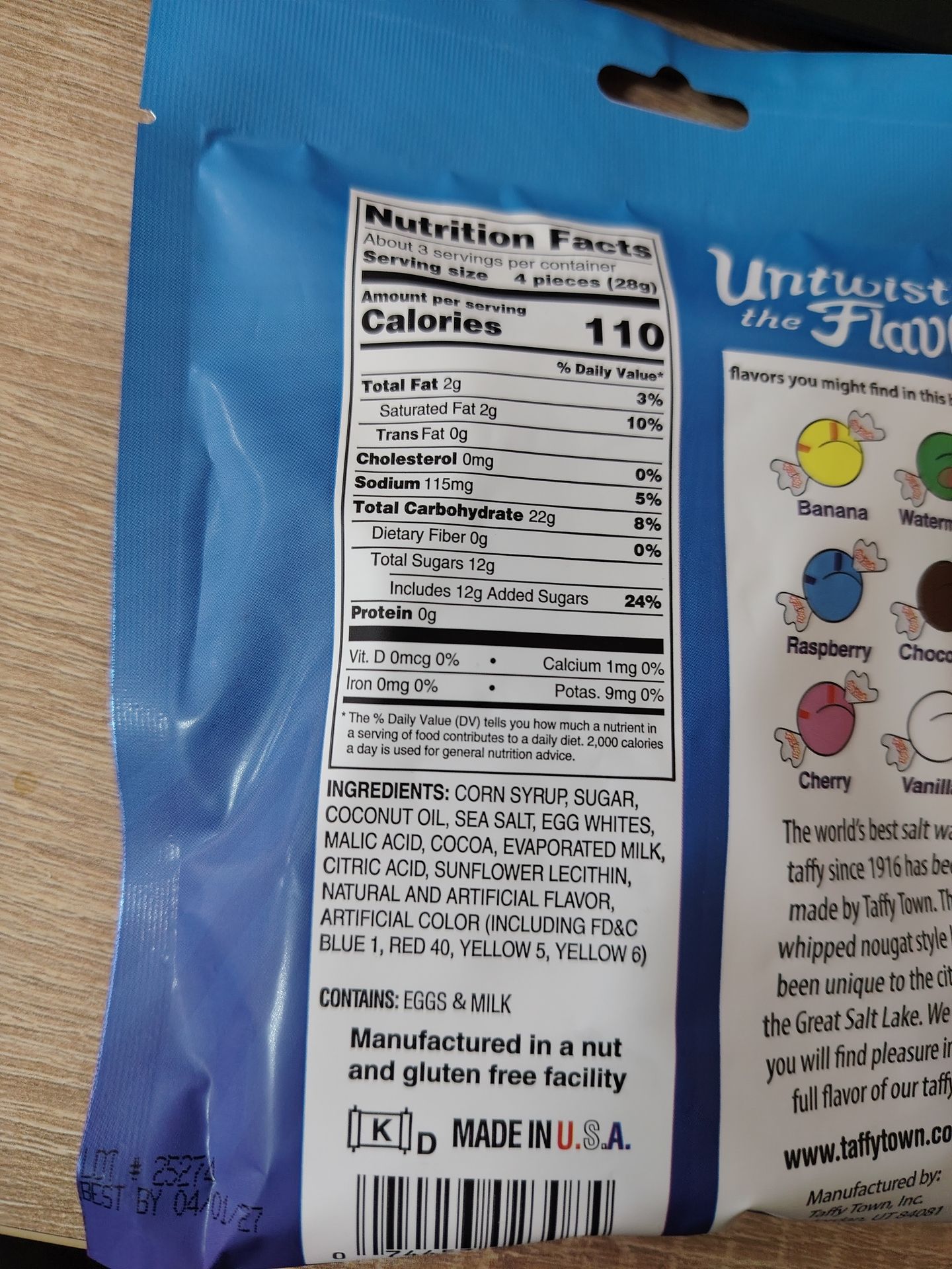 Taffy Town Classic Flavours 99g