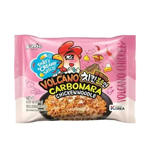 Paldo Volcano Carbonara Noodles 130g