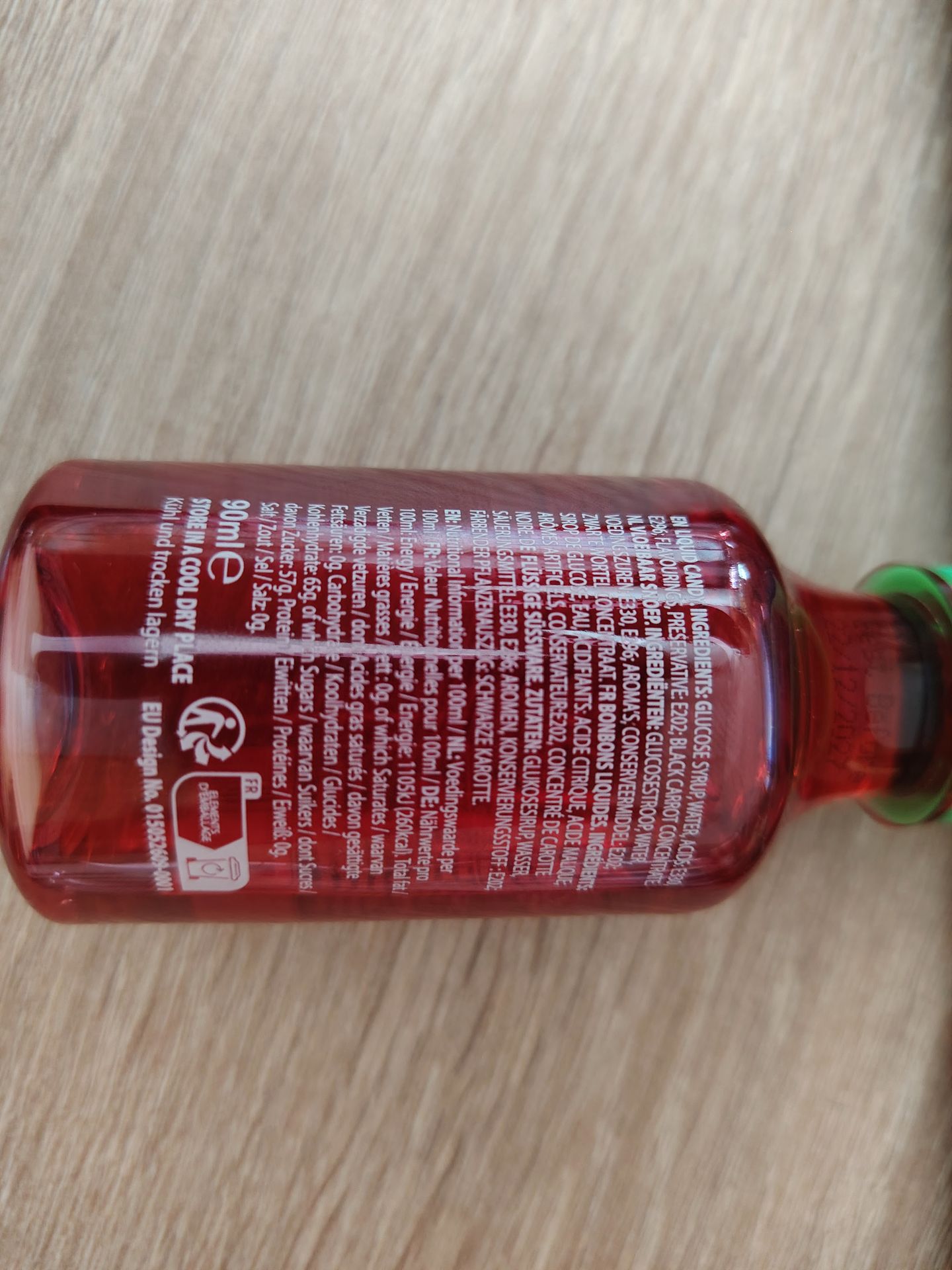 Zed Candy Souracha Super Sour Candy Sauce 90ml
