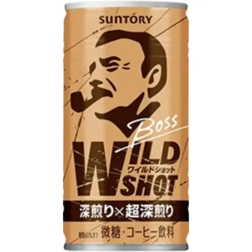 Suntory Boss Wild Shot Deep Roasted Beans 185g