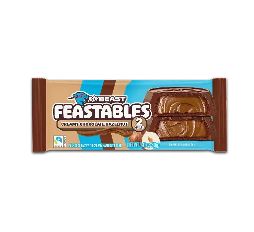 MrBeast Hazelnut Cups 40g