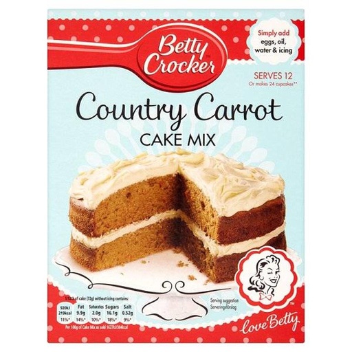 Betty Crocker Country Carrot Cake Mix 425g 